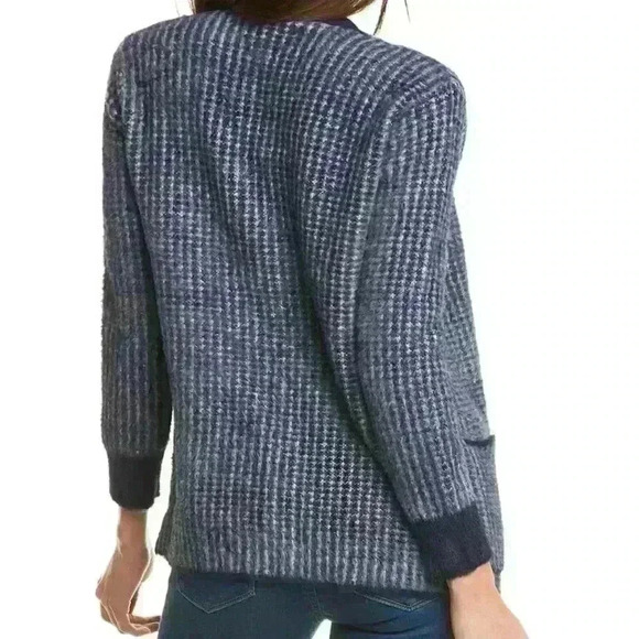 Court & Rowe Houndstooth Eyelash Cardigan - Picture 6 of 11